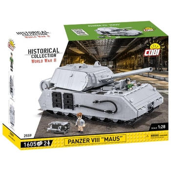 Конструктор Cobi Танк Maus, 1:28, 1605 деталей (COBI-2559) - Pampik