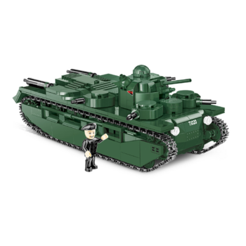 Конструктор Cobi Первая Мировая Война Танк Віккерс A1E1 Независимый, 886 деталей (COBI-2990) - Pampik - 3