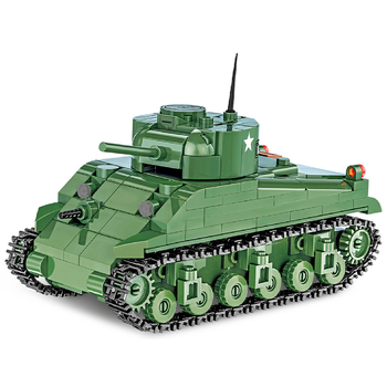 Конструктор Cobi Вторая Мировая Война Танк M4 Шерман, 312 деталей (COBI-2715) - Pampik - 3