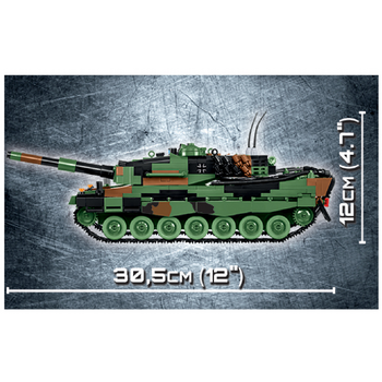 Конструктор Cobi Танк Леопард 2, 864 деталі (COBI-2618) - Pampik - 10
