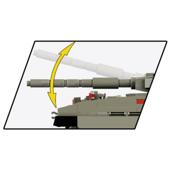 Конструктор Cobi Танк Меркава Mk 1, 825 деталей (COBI-2621) - Pampik - 6