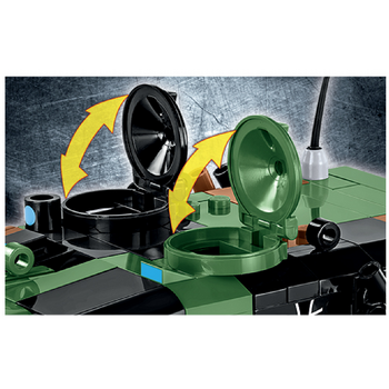 Конструктор Cobi Танк Леопард 2, 864 деталі (COBI-2618) - Pampik - 5