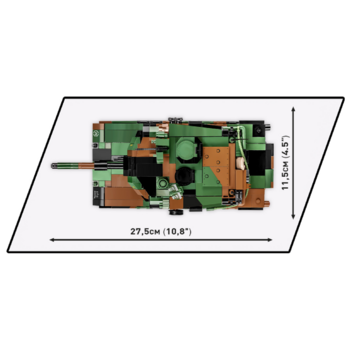 Конструктор Cobi Танк M1A2 SEP v3 Абрамс, 1017 деталей (COBI-2623) - Pampik - 10