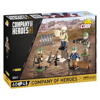 Конструктор Cobi Company of Heroes 3 Компанія героїв, 60 деталей (COBI-3041) - Pampik