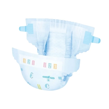 Підгузки на липучках Goo.N Plus S (4-8 кг), 70 шт. - Pampik - 2