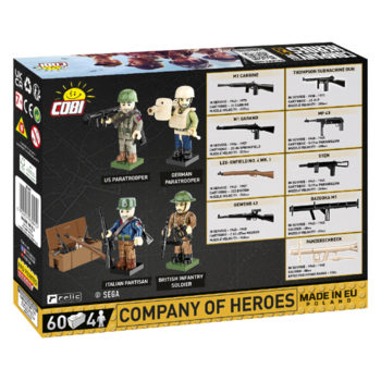 Конструктор Cobi Company of Heroes 3 Компанія героїв, 60 деталей (COBI-3041) - Pampik - 2