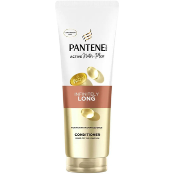 Бальзам-ополіскувач Pantene Pro-V Infinite Lengths Безкінечно довге, 350 мл - Pampik