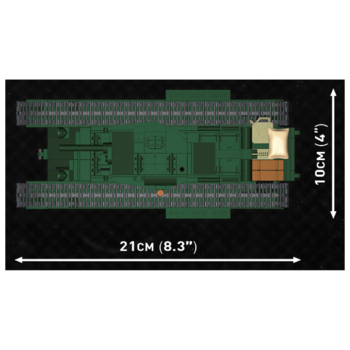 Конструктор Cobi Company of Heroes 3 Танк Mk III Черчилль, 654 деталей (COBI-3046) - Pampik - 7