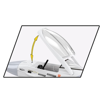 Конструктор Cobi Самолет F-16AM Fighting Falcon (UA), 500 деталей (COBI-5893) - Pampik - 6