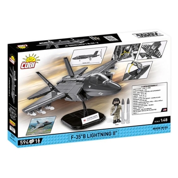 Конструктор Cobi Літак F-35B Lightning II, 594 деталі (COBI-5829) - Pampik - 2