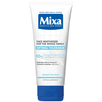 Крем для обличчя для всієї родини Mixa, для чутливої шкіри, 100 мл - Pampik