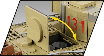 Конструктор Cobi PzKpfw VI Тигр 131, масштаб 1:12, 8000 деталей (COBI-2801) - Pampik - 11