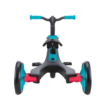 Велосипед детский Globber Explorer Trike 4в1, бирюзовый (634-105) - Pampik - 8