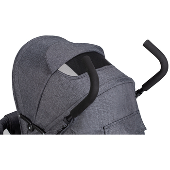 Прогулянкова коляска-тростина FreeON Simple Grey, сірий (48532) - Pampik - 4
