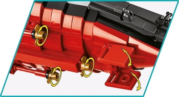 Конструктор Cobi Лінкор Бісмарк, масштаб 1:300, 2789 деталей (COBI-4841) - Pampik - 7