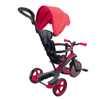 Велосипед дитячий Globber Explorer Trike 4в1, червоний (634-102) - Pampik - 4