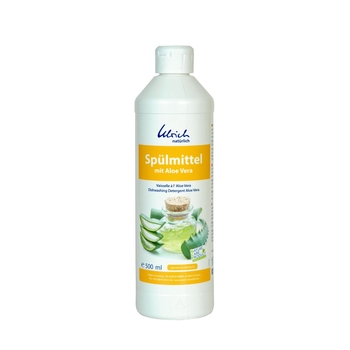 Органічний засіб для миття посуду Ulrich Naturlich Алое Вера, 500 мл - Pampik