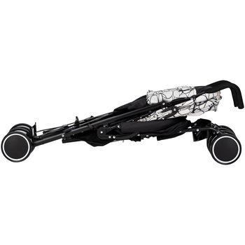 Прогулянкова коляска-тростина FreeON Simple Black-White, чорний з білим (48549) - Pampik - 6