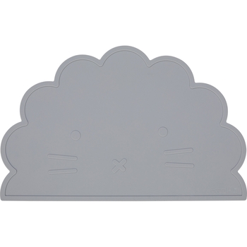 Силиконовый коврик для кормления FreeOn Lion, серый (46378) - Pampik