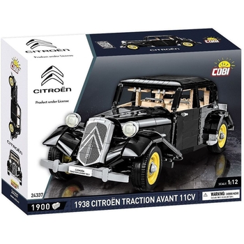 Конструктор Cobi Citroen Traction Avant 11CV, масштаб 1:12, 1900 деталей (COBI-24337) - Pampik