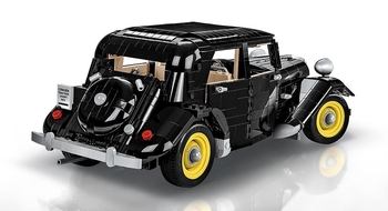 Конструктор Cobi Citroen Traction Avant 11CV, масштаб 1:12, 1900 деталей (COBI-24337) - Pampik - 4