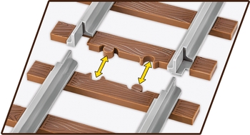 Конструктор Cobi Локомотив DR BR Class 52, масштаб 1:35, 1723 детали (COBI-6283) - Pampik - 9
