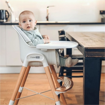 Стільчик для годування FreeON TIN White-Mint, білий з м'ятним (38237) - Pampik - 6