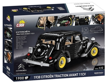 Конструктор Cobi Citroen Traction Avant 11CV, масштаб 1:12, 1900 деталей (COBI-24337) - Pampik - 2