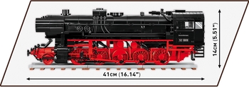 Конструктор Cobi Локомотив DR BR Class 52, масштаб 1:35, 1723 детали (COBI-6283) - Pampik - 11