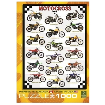 Пазл EuroGraphics Мотоспорт, 1000 елементів (6000-1020) - Pampik
