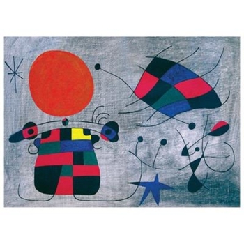 Пазл EuroGraphics Посмішка з яскравих крил, Жоан Міро, 1000 елементів (6000-0856) - Pampik - 2