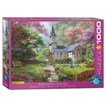 Пазл EuroGraphics Квітучий сад, Домінік Девісон, 1000 елементів (6000-0964) - Pampik