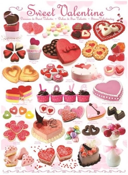 Пазл EuroGraphics Валентинки, 1000 елементів (6000-0431) - Pampik - 2