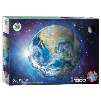 Пазл EuroGraphics Земля, Серія: Врятуємо нашу планету, 1000 елементів (6000-5541) - Pampik