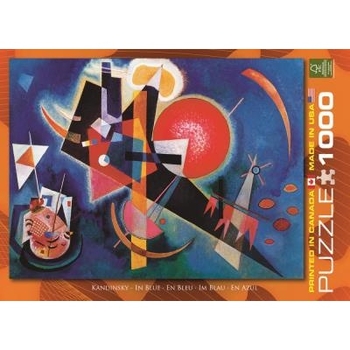 Пазл EuroGraphics У блакитному, Василь Кандинський, 1000 елементів (6000-1897) - Pampik
