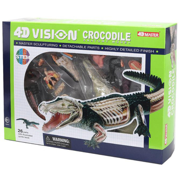 Объемная модель 4D Master Крокодил, 26 деталей (FM-622034) - Pampik