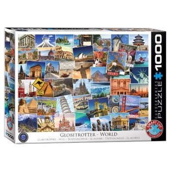 Пазл EuroGraphics Дорогами світу, 1000 елементів (6000-0751) - Pampik
