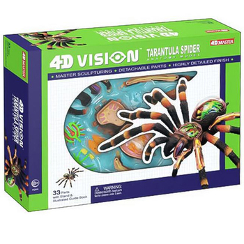 Объемная модель 4D Master Паук Тарантул, 33 детали (FM-622032) - Pampik