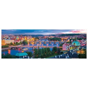 Пазл EuroGraphics Прага, Чехія, панорамний, 1000 елементів (6010-5372) - Pampik - 2