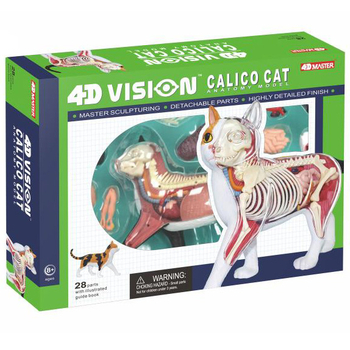 Объемная модель 4D Master Кот, 28 деталей (FM-622040) - Pampik