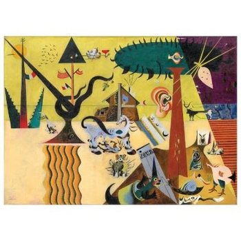 Пазл EuroGraphics Оброблена земля, Жоан Міро, 1000 елементів (6000-0858) - Pampik - 2