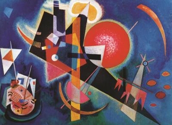 Пазл EuroGraphics У блакитному, Василь Кандинський, 1000 елементів (6000-1897) - Pampik - 3