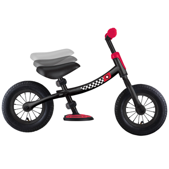 Біговел Globber Go Bike Air, чорно-червоний (615-120) - Pampik - 7