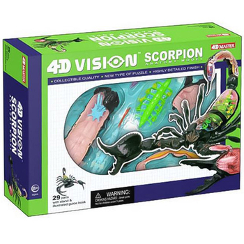 Объемная модель 4D Master Скорпион, 29 деталей (FM-622033) - Pampik