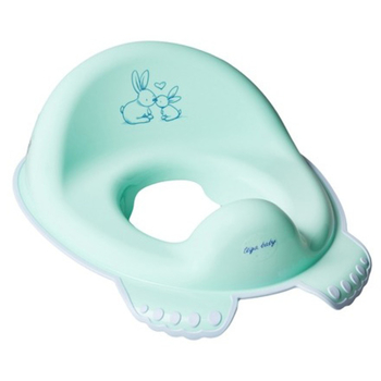 Накладка на унітаз Tega Baby Bunny, м'ятний (KR-002-105) - Pampik
