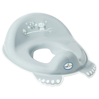 Накладка на унітаз Tega Baby Owls, сірий (SO-002-106) - Pampik