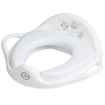 Накладка на унітаз м'яка Tega Baby Owls, білий (SO-020-103) - Pampik