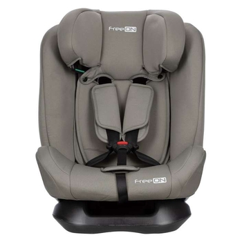 Автокресло FreeON Pollo i-Size, 40-150 см, серый (82559) - Pampik