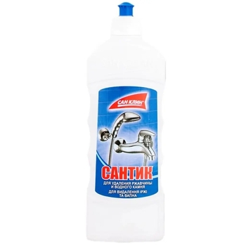 Средство для чистки San Clean для удаления ржавчины без распылителя, 500 мл  - Pampik
