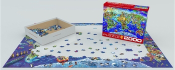 Пазл EuroGraphics Безумный мир, 2000 элементов (8220-5343) - Pampik - 3